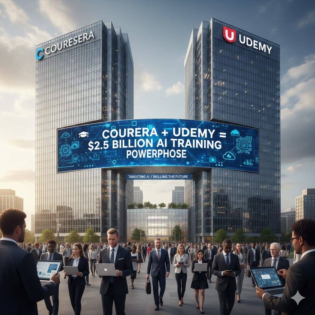 Coursera’s Stunning $2.5B Deal to Dominate AI Training Market
