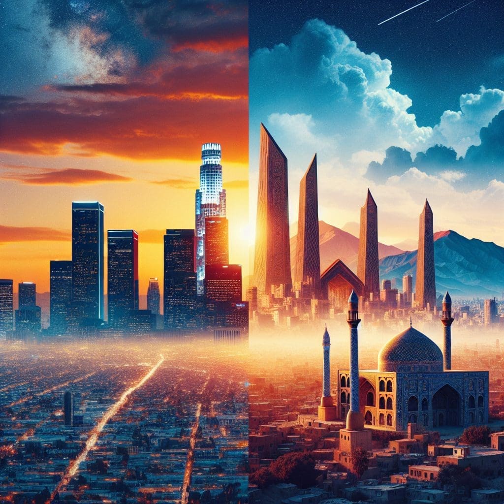 Verification: Are the fires in this video from Tehran or Los Angeles?