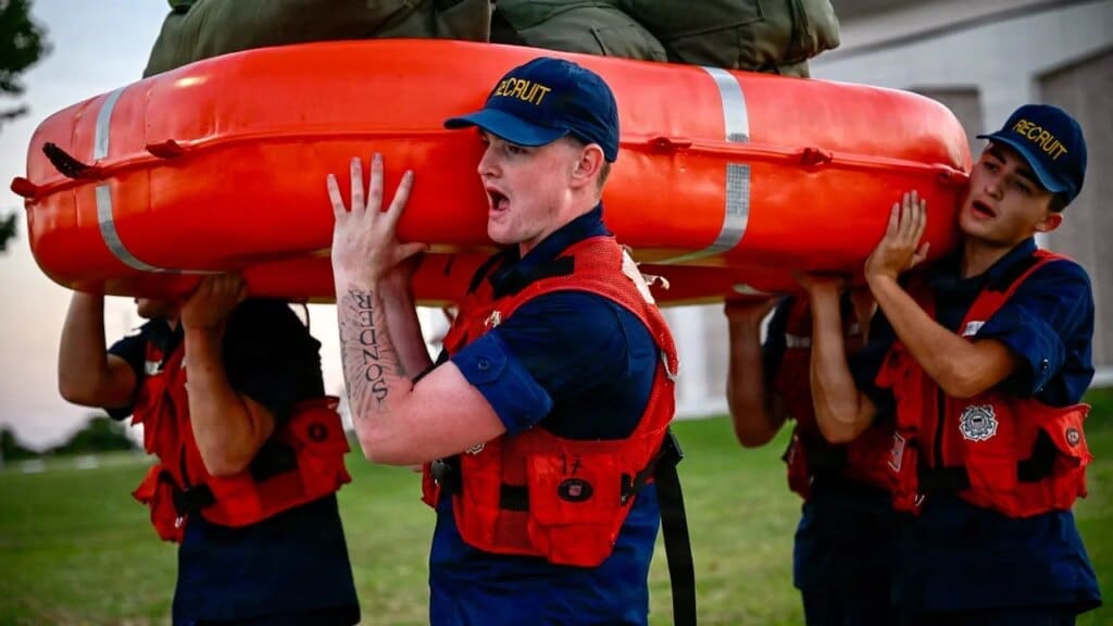 Coast Guard recruits its largest enlisted class in nearly 40 years